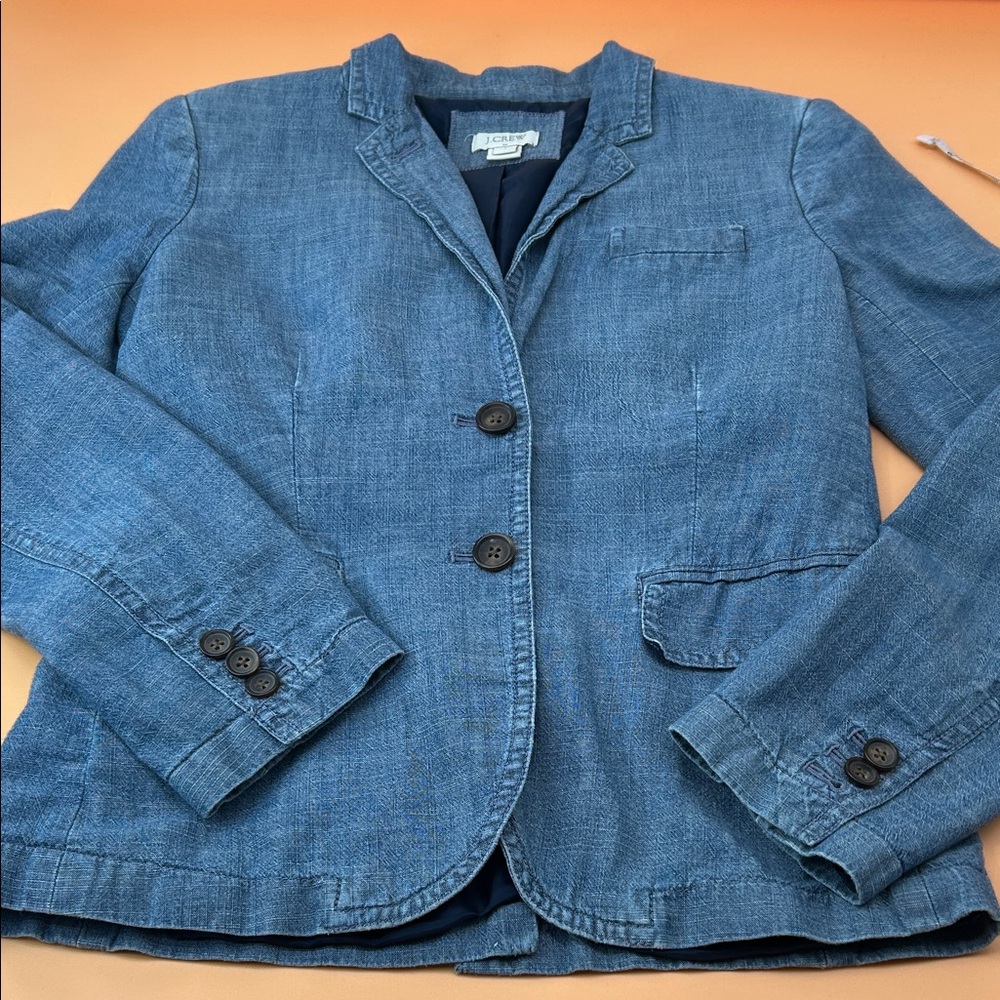 J. Crew Indigo Denim Jacket